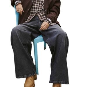 NWOT ARDENE high rise baggy black jeans | Size 11